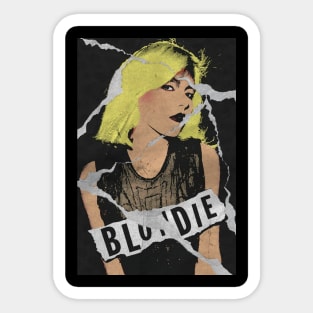 VINTAGE -  BLONDIE PAPER Sticker